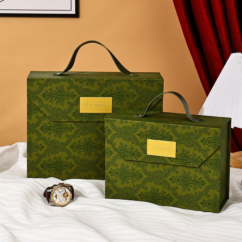 Light Luxury Bridesmaid Gift Box Empty Box Wedding Candy Box Ins Style High-Looking Business Gift Box Packaging Box - Image 3